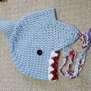 Crochet Shark Hat